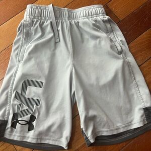 Under Armour Gray Boys Shorts